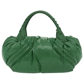Fendi-FENDI Moncler Spy Bag Shoulder Bag Nylon Green Auth yk4770-Green