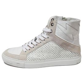 Zadig & Voltaire Basket Blanc Beige