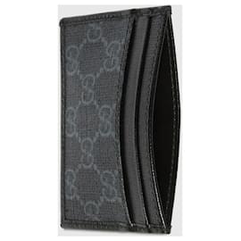 Gucci-Gucci guccissima supreme card holder-Grey