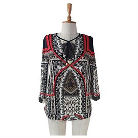 Camicetta Roberto Cavalli in Viscosa Multicolore Multicolore