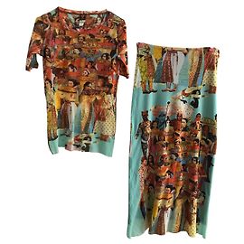 Jean Paul Gaultier Falda elegante Multicolor