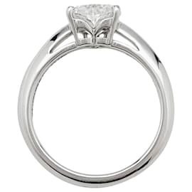 Tiffany & Co-Tiffany & Co anel. em platina e diamante 1,02 ct.-Outro