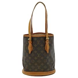 Louis Vuitton-LOUIS VUITTON Monogram Bucket PM Shoulder Bag M42238 LV Auth bs1751-Other