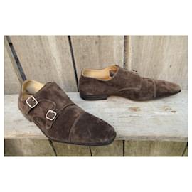 Autre Marque-monk shoes Andra Ventura p 44 New condition-Dark brown
