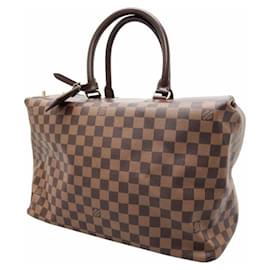 Louis Vuitton-Louis Vuitton Brown Damier Ebene Greenwich PM-Brown
