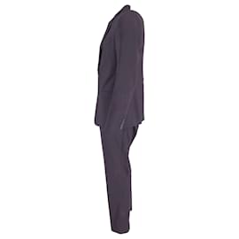Dolce & Gabbana-Dolce & Gabbana Single-Breasted Suit and Trousers in Navy Blue Virgin Wool-Blue,Navy blue