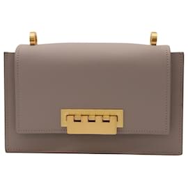 Zac Posen-Borsa a tracolla ZAC Zac Posen Earthette in pelle grigia-Grigio