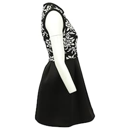 Sandro-Mini robe plissée Sandro en polyester noir-Autre