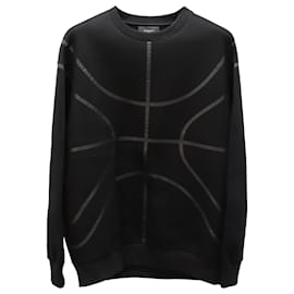 Givenchy-Givenchy sneakers Design Oversized Sweater in Black Viscose-Black