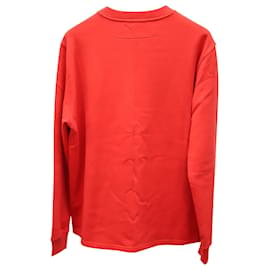 Givenchy-Givenchy Sweatshirt with Patch Appliques in Red Cotton-Red