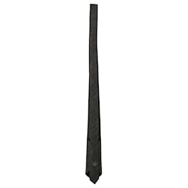 Gucci-Gucci Tie in Grey Wool-Grey