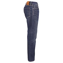 Tom Ford-Tom Ford Straight Denim Jeans in Blue Cotton-Blue