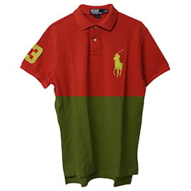 Ralph Lauren-Ralph Lauren Polo Shirt in Red Cotton-Red