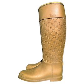 Gucci botas Dorado