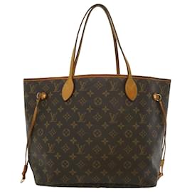 Louis Vuitton-LOUIS VUITTON Monogram Neverfull MM Tote Bag M40156 LV Auth bs1552-Other