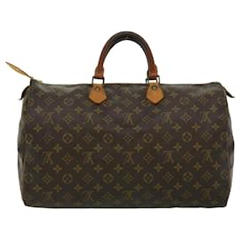 Louis Vuitton-Louis Vuitton Monogram Speedy 40 Hand Bag M41522 LV Auth th2840-Other