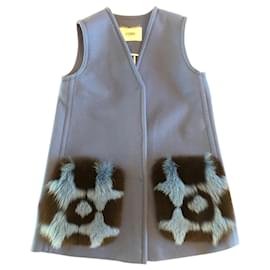 Fendi-FENDI vest-Blue