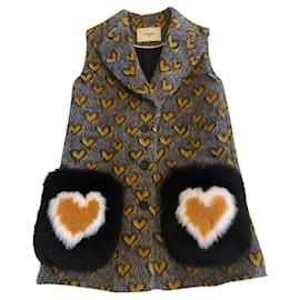 Fendi-Fendi wool vest .-Multiple colors