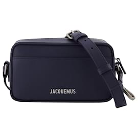 Jacquemus-Le Baneto in Blue Leather-Blue