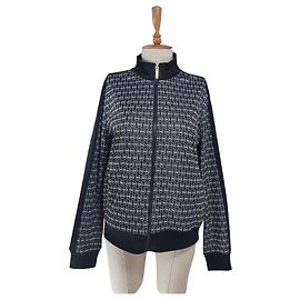 Michael Kors Charm Jacq Jacke Schwarz Weiß XL Schwarz Weiß