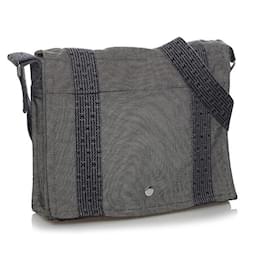 Hermès-Fourre-Tout Messenger Bag-Grey