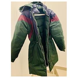 Lacoste-Lacoste reversible down jacket-Green