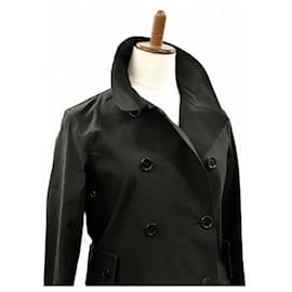 Louis Vuitton-LOUIS VUITTON Louis Vuitton Mackintosh trench coat No. 34 monogram jacket outer button closure women's-Black