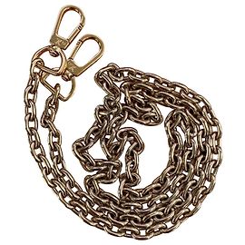 Tracolla catena amovibile Louis Vuitton Dorata D'oro