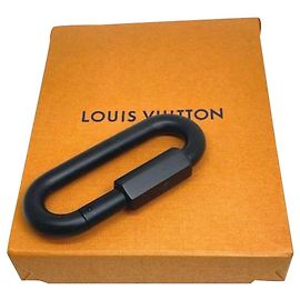 Louis Vuitton Virgil abloh black carabiner hook Black