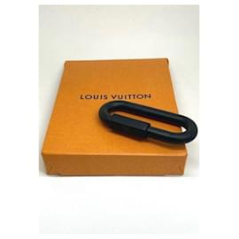 Louis Vuitton-Gancho mosquetão preto Virgil abloh-Preto