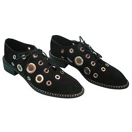 Proenza Schouler bailarinas Negro