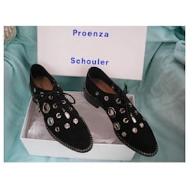 Proenza Schouler-Flats-Black