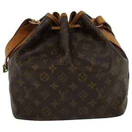 Louis Vuitton-LOUIS VUITTON Monogram Petit Noe Shoulder Bag M42226 LV Auth th2849-Other
