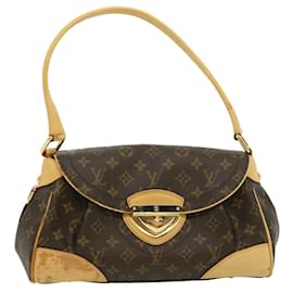 Louis Vuitton-LOUIS VUITTON Monogram Beverly MM Shoulder Bag M40121 LV Auth pt3962-Other