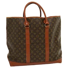 Louis Vuitton-LOUIS VUITTON Monogram Sac Weekend GM Tote Bag M42420 LV Auth pt3903-Other