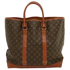 Louis Vuitton-LOUIS VUITTON Monogram Sac Weekend GM Tote Bag M42420 LV Auth pt3903-Other