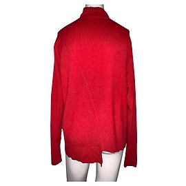 Louis Vuitton Pull en cachemire rouge oversize M Rouge
