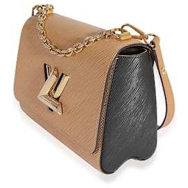 Louis Vuitton-Louis Vuitton Camel & Black Epi Leather Twist Mm -Brown