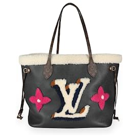 Louis Vuitton-Louis Vuitton Monogramme Teddy Neverfull Mm-Noir