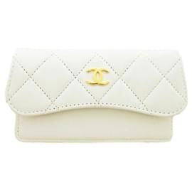 Chanel-Purses, wallets, cases-White