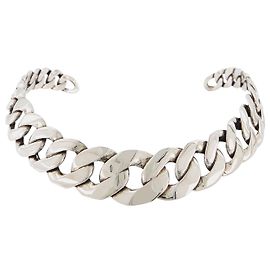 Alexander Mcqueen Gargantilla Cadena en Plata Plata Metálico
