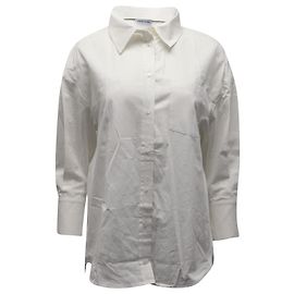 Camicia Anine Bing Mika in cotone bianco Bianco