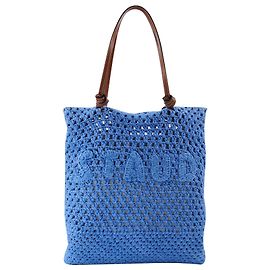 Staud Bolsa Porte de crochê em azul Azul