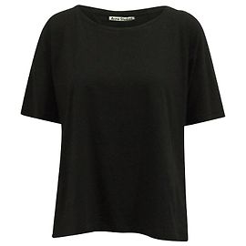 Maglietta Acne Studios Nairobi C Base in cotone nero Nero