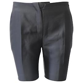 Prada-Pantalones cortos Prada Tapered en poliéster negro-Negro