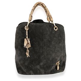 Borsa Louis Vuitton Kohl Suede Whisper Gm Nero