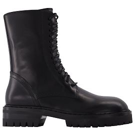 Ann Demeulemeester Botas Alec en Piel Negra Negro