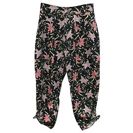 Isabel Marant Gavião Calça Floral em Algodão Multicolor Outro