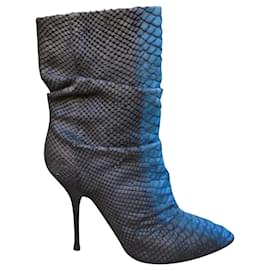 Giuseppe Zanotti-Botins Guiseppe Zanotti p 39,5-Preto,Azul