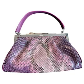 Cartier sac panthère de soirée Rose Violet foncé